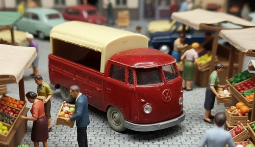 Wiking pritsche mit - wiking, vw