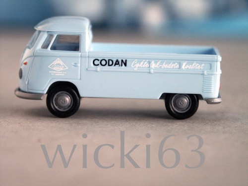 Brekina pritsche codan - vw, t1