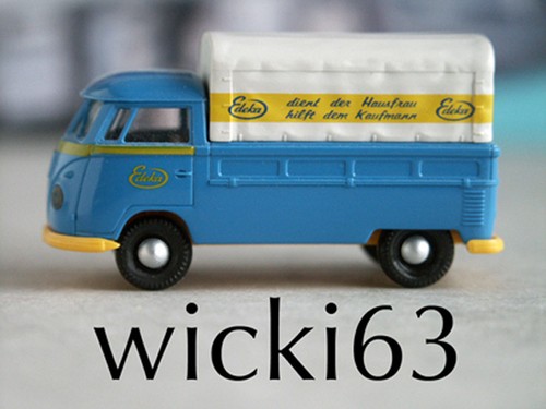 Brekina pritsche edeka - vw,
