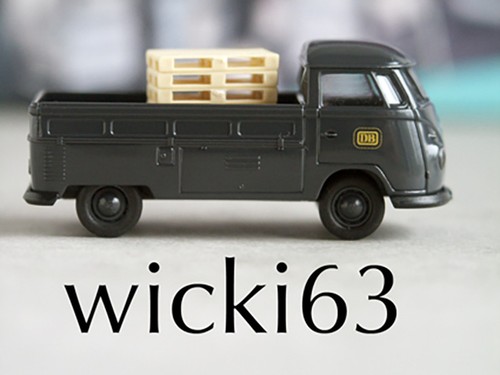 Brekina pritsche db - vw, t1