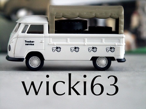 Brekina pritsche trecker - vw,
